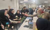 بازدید نوروزی وزیر بهداشت از مجتمع بیمارستانی شهدای تجریش