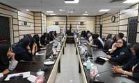 برگزاری نشست مشترک ریاست و معاونت توسعه باسرپرست مدیر پرستاری و سرپرستاران مجتمع بیمارستانی شهدای تجریش