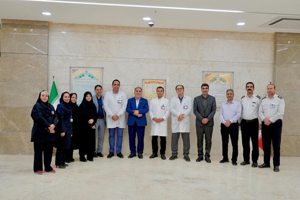 بازدید ریاست محترم دانشگاه علوم پزشکی شهید بهشتی از مجتمع بیمارستانی شهدای تجریش