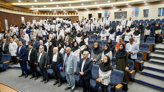آیین گرامیداشت روز پزشک در مجتمع بیمارستانی شهدای تجریش