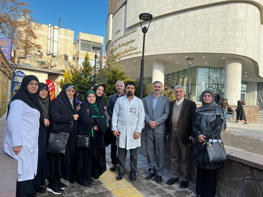 بازدید رئیس مرکز طب ایرانی و مکمل وزارت بهداشت از کلینیک طب ایرانی شهدای تجریش