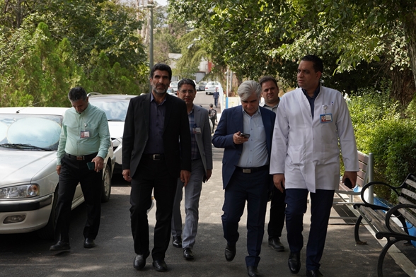 دومین بازدید هیأت‌رئیسه از اتاق فرهیختگان در مجتمع بیمارستانی شهدای تجریش